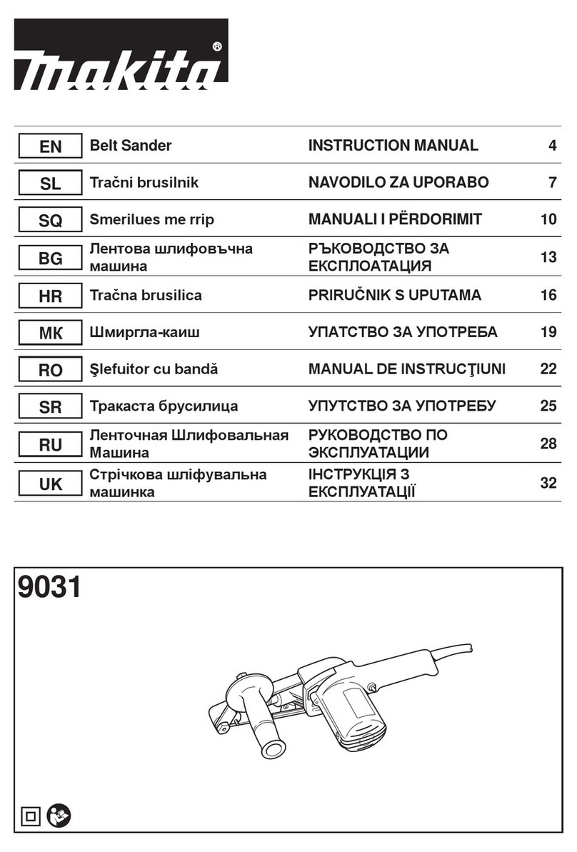 Makita 9031 instruction manual