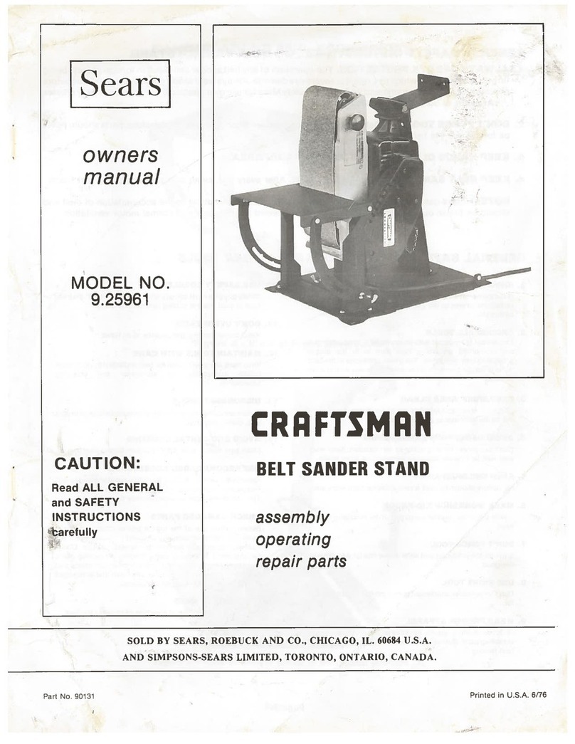 Sears CRAFTSMAN 9.25961 owner's manual Sears CRAFTSMAN 9.25961 owner's manual