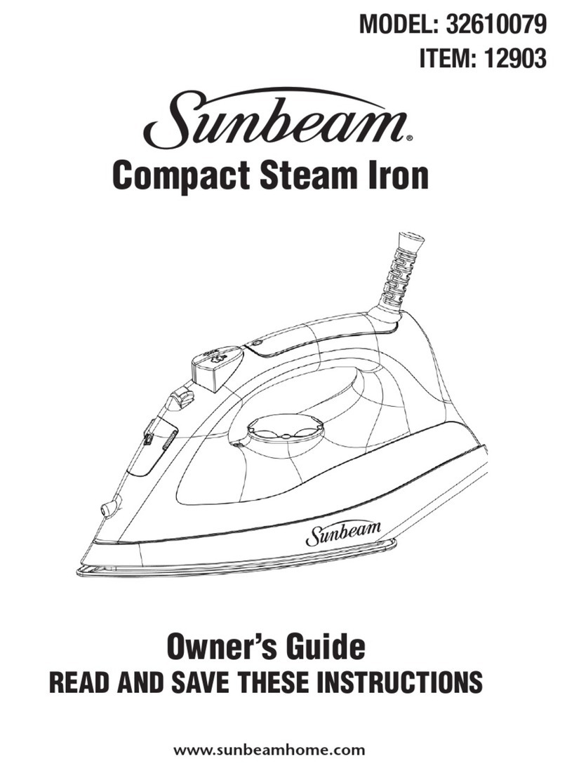 Sunbeam 32610079 User manual