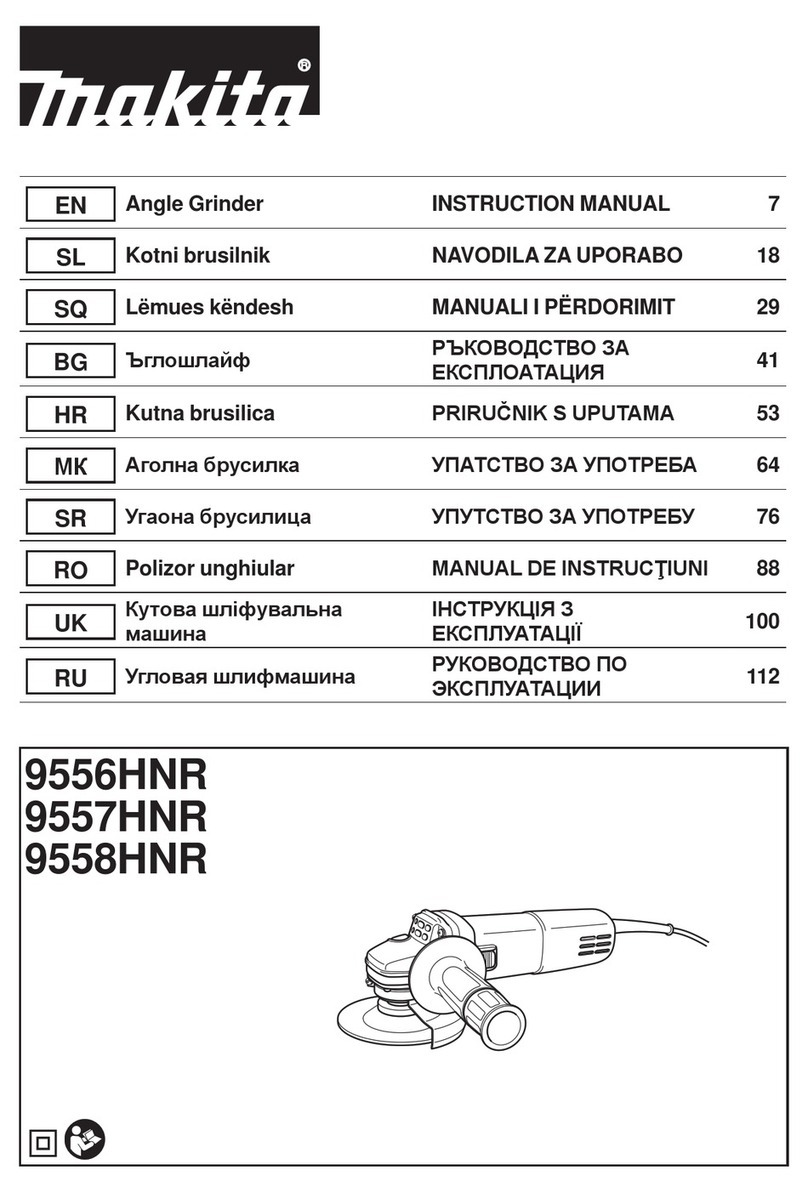 Makita 9556HNR User manual