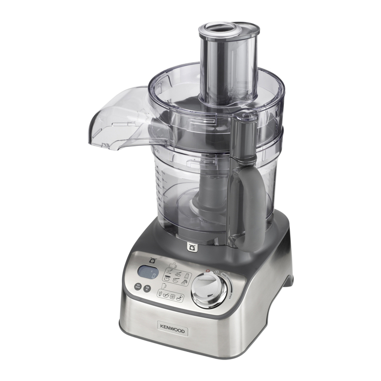 Kenwood MultiPro Express Weigh+ User manual
