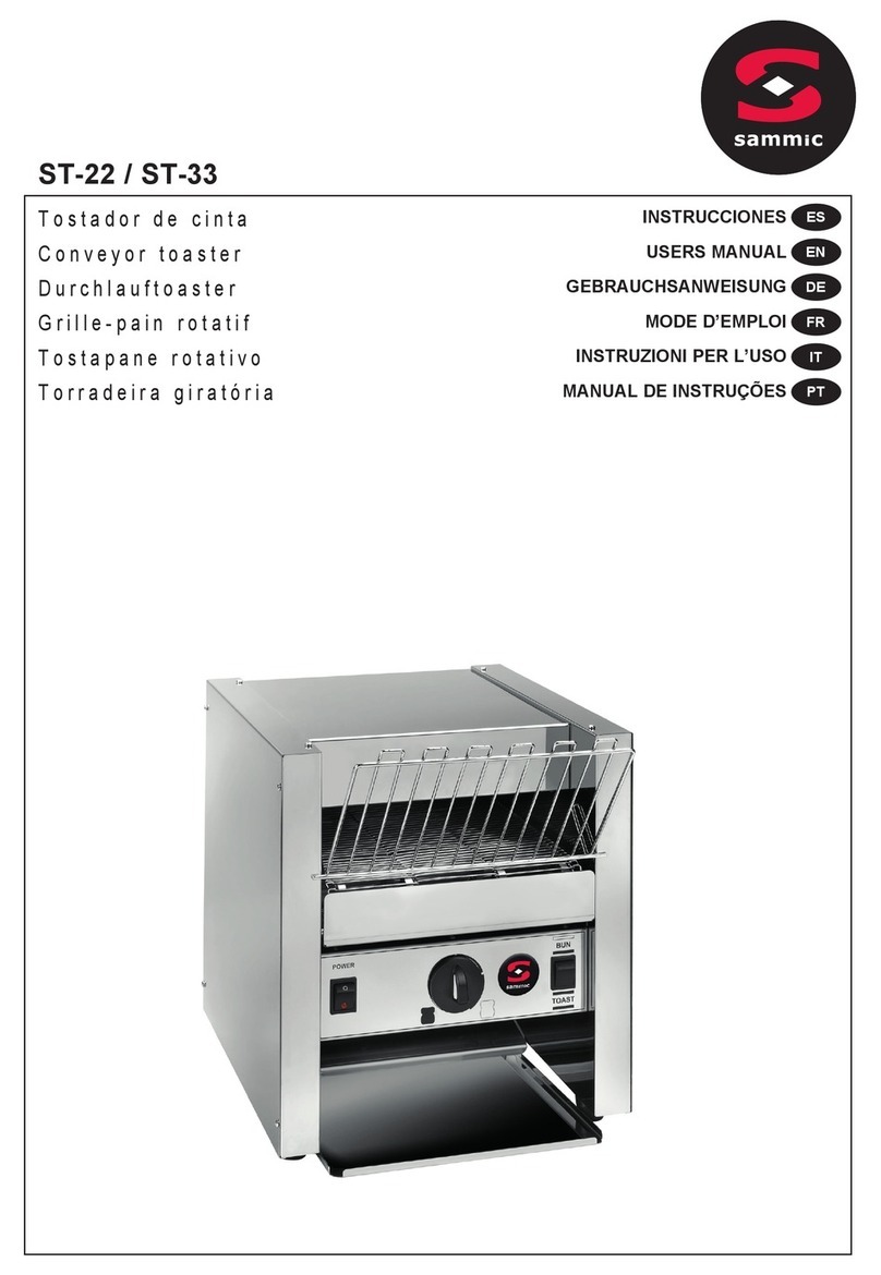 Sammic ST-22 user manual