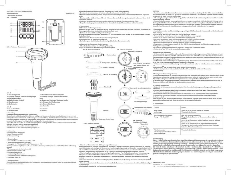 Summer Fun SH-212 User manual