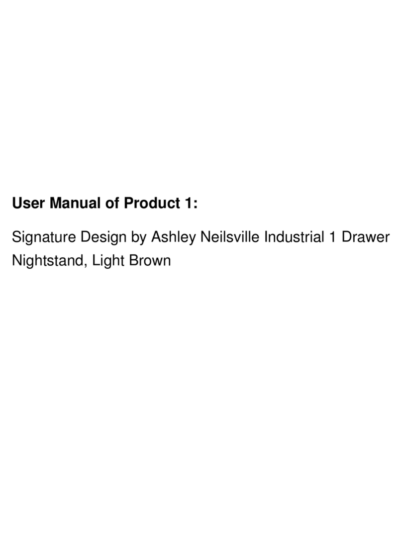 Signature Design by Ashley 10028211 Assembly instructions