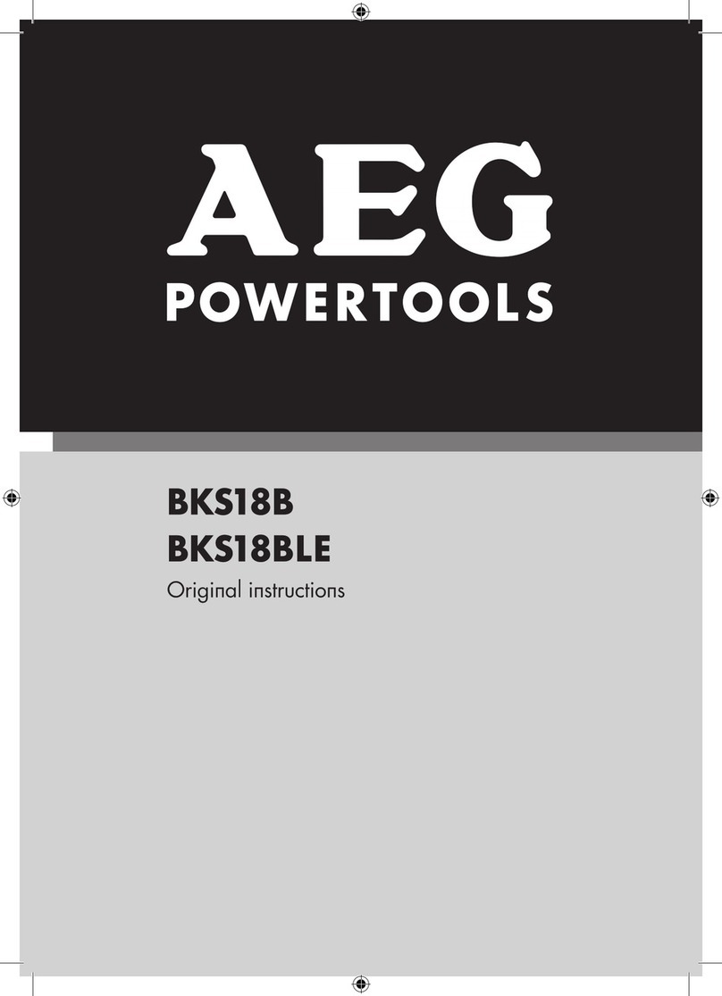 AEG BKS18B User manual