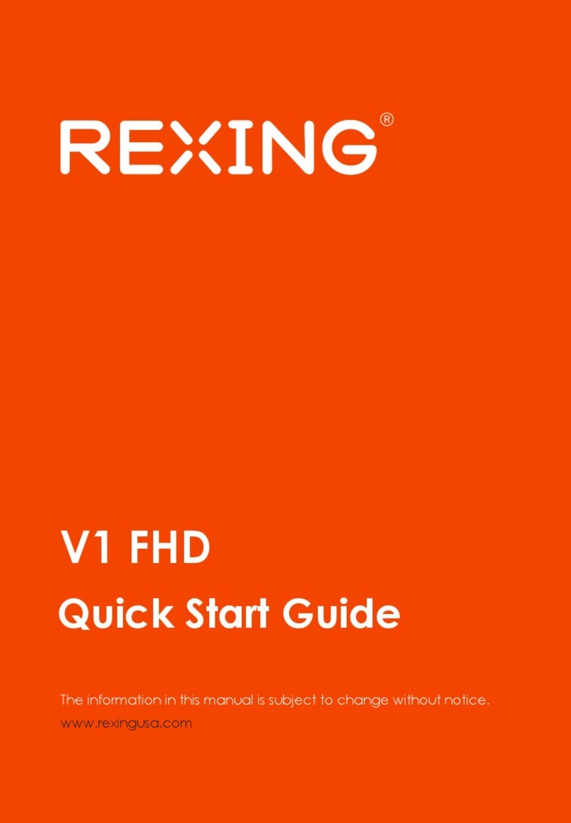 Rexing V1 FHD User manual