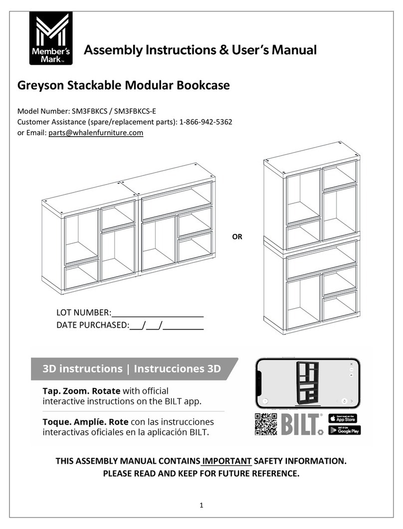 Members Mark Greyson SM3FBKCS Assembly instructions & user manual