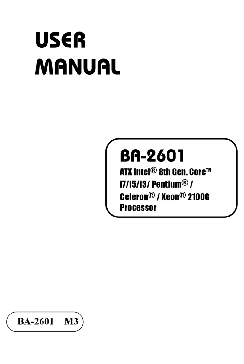 protech BA-2601 user manual