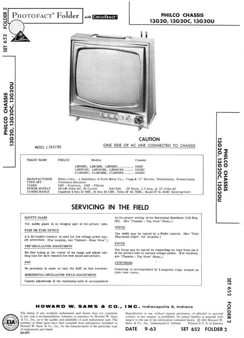 Philco L2600BU User guide Philco L2600BU User guide