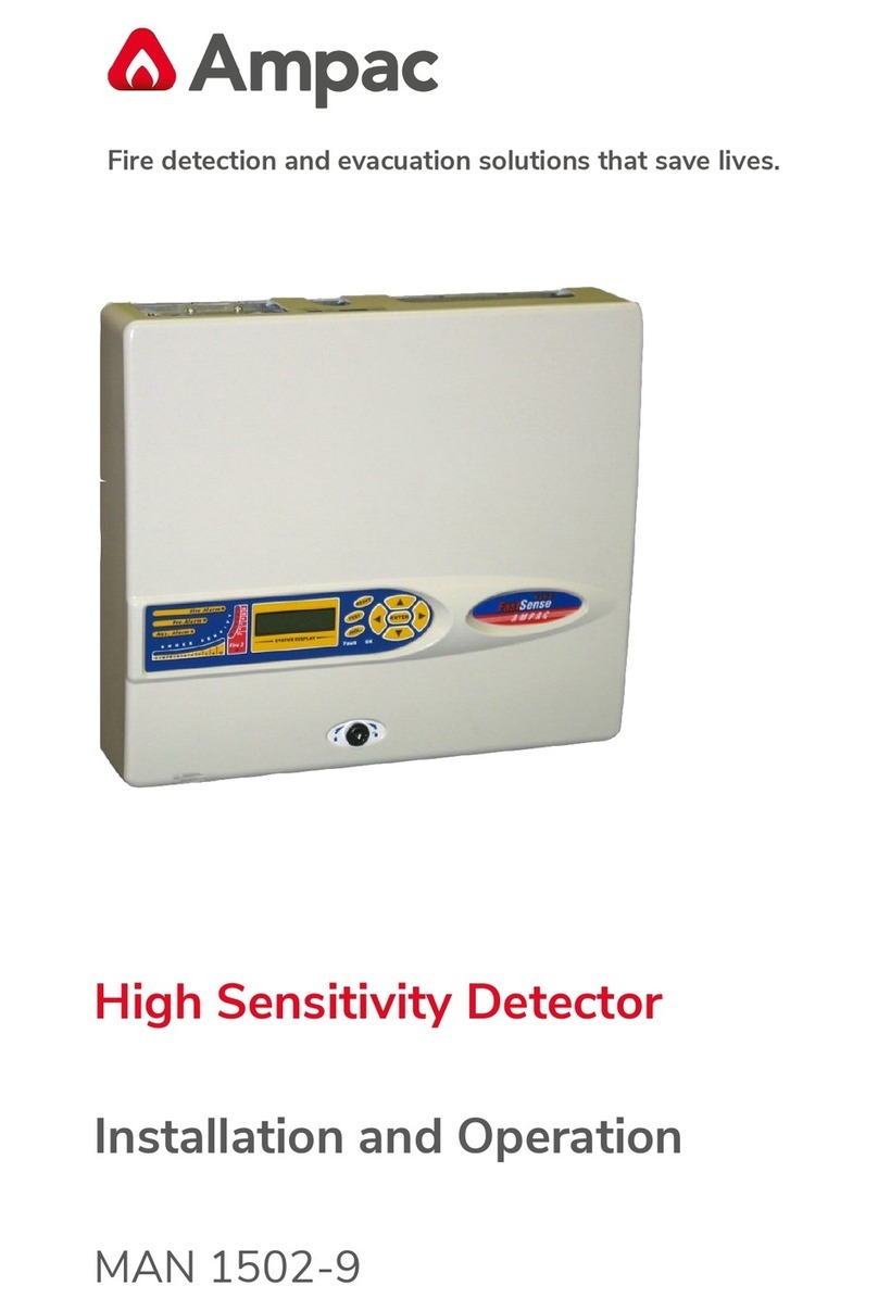 Halma Ampac FastSense PLUS Installation & operation