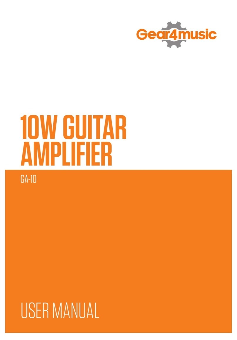 Gear4music GA-10 user manual