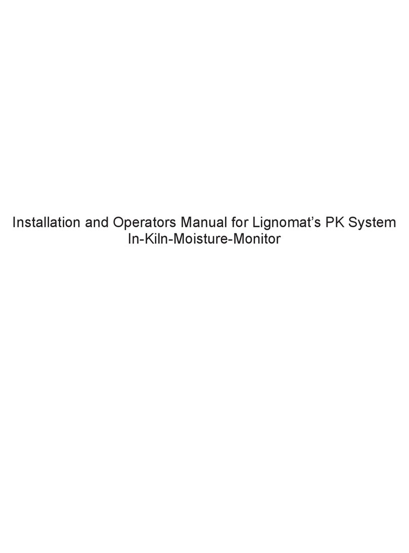 Lignomat PK Installation and operator's manual