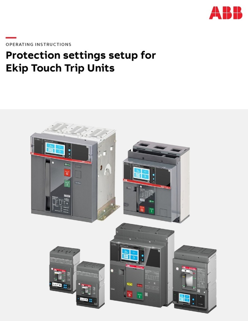 ABB Ekip Touch operating instructions