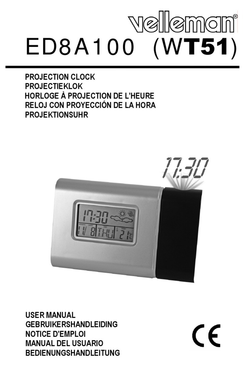Velleman WT51 user manual