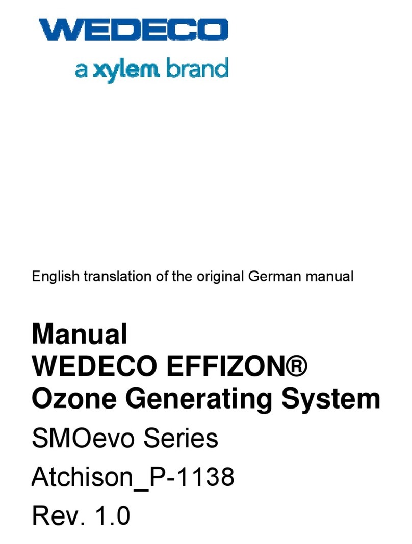 Xylem WEDECO EFFIZON SMOevo Series User manual
