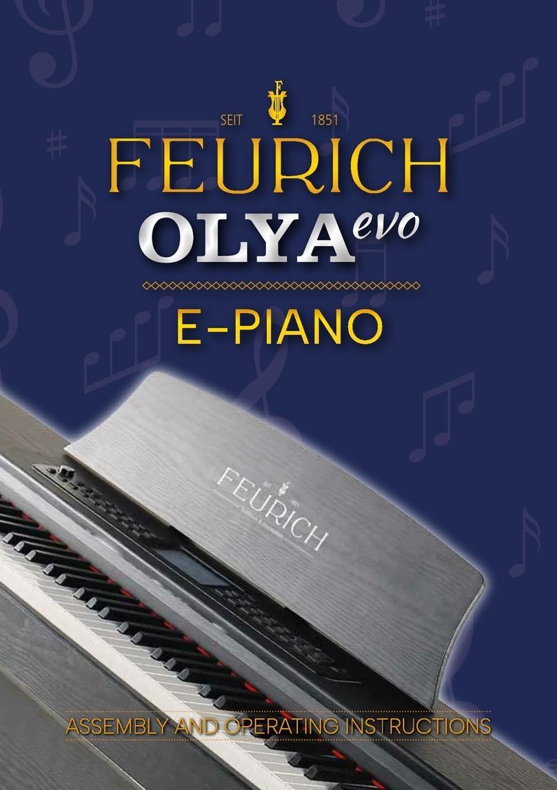 FEURICH OLYA evo Assembly and operating instructions