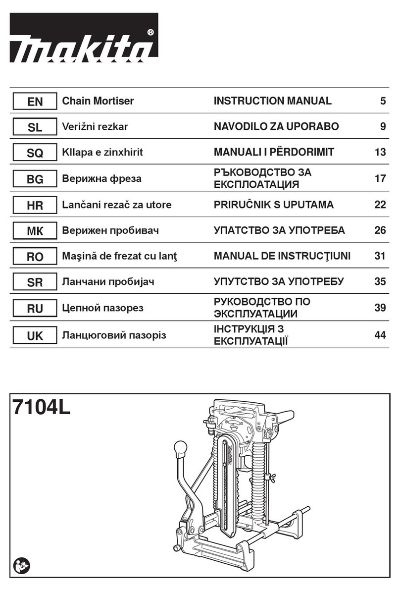 Makita 7104L User manual