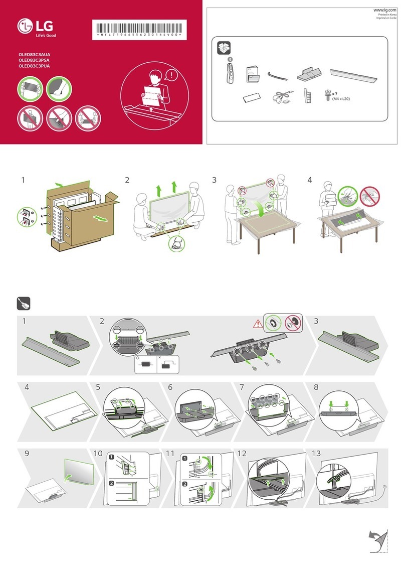 LG OLED83C3AUA User manual