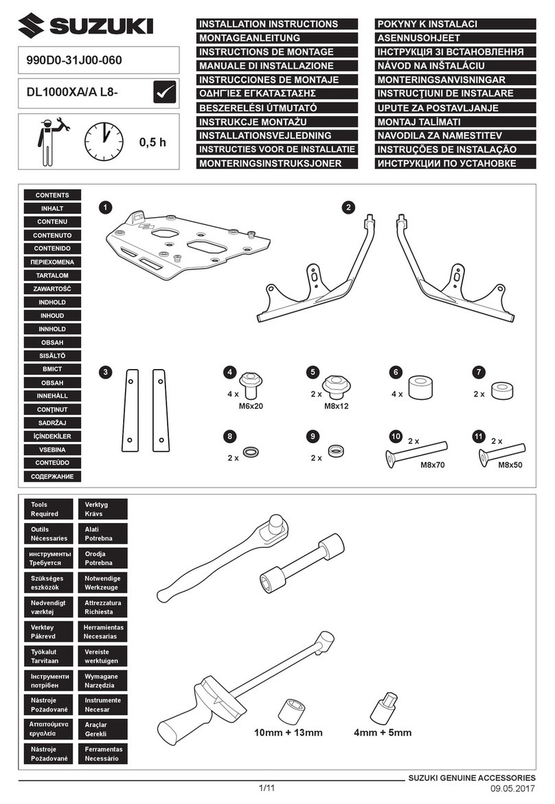Suzuki 990D0-31J00-060 installation instructions