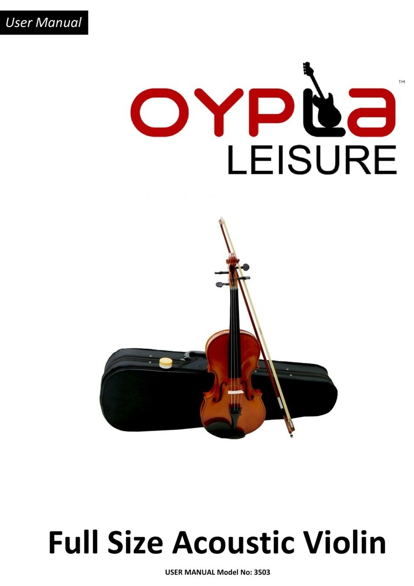 Oypla Leisure 3503 user manual