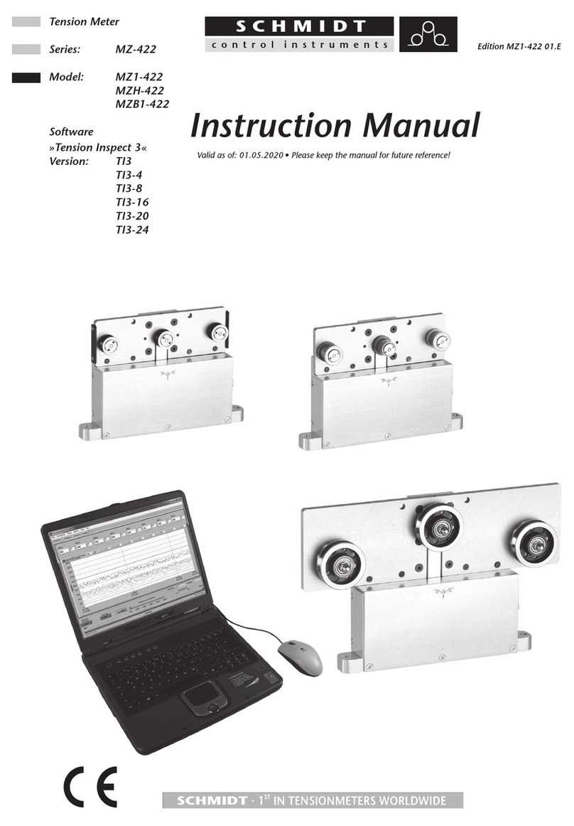 Schmidt MZ-422 Series User manual