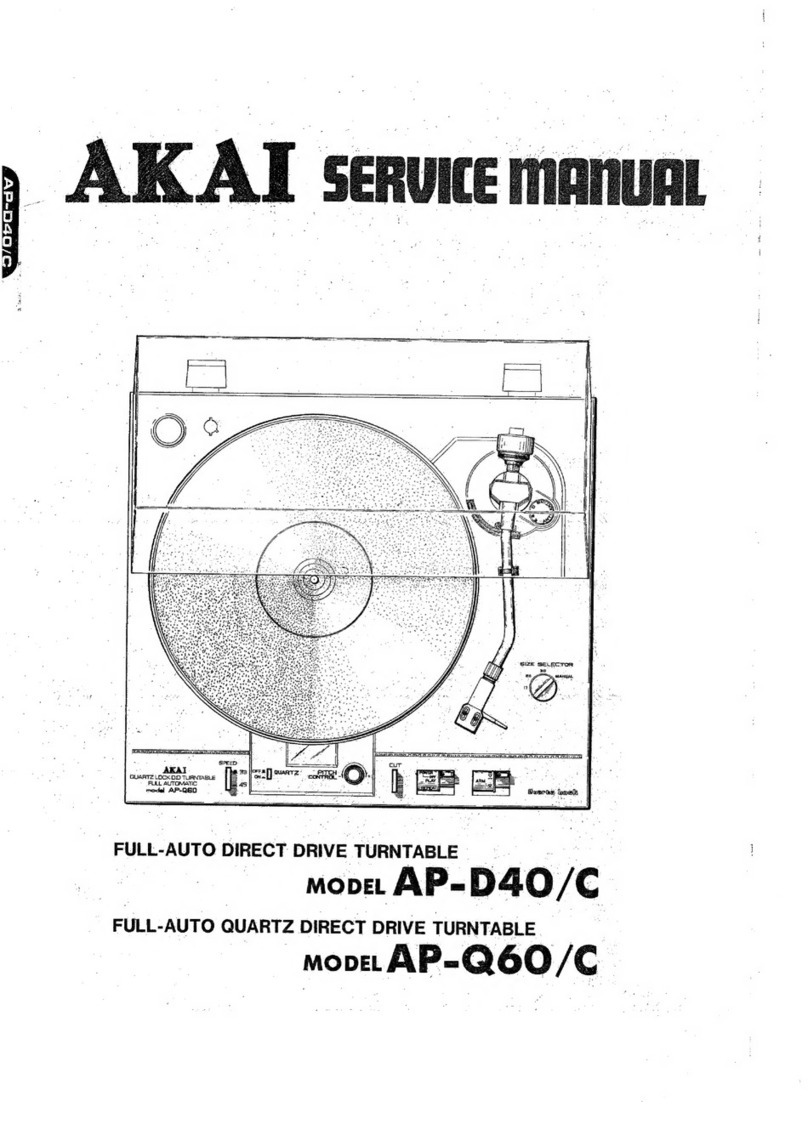 Akai AP-D40 User manual
