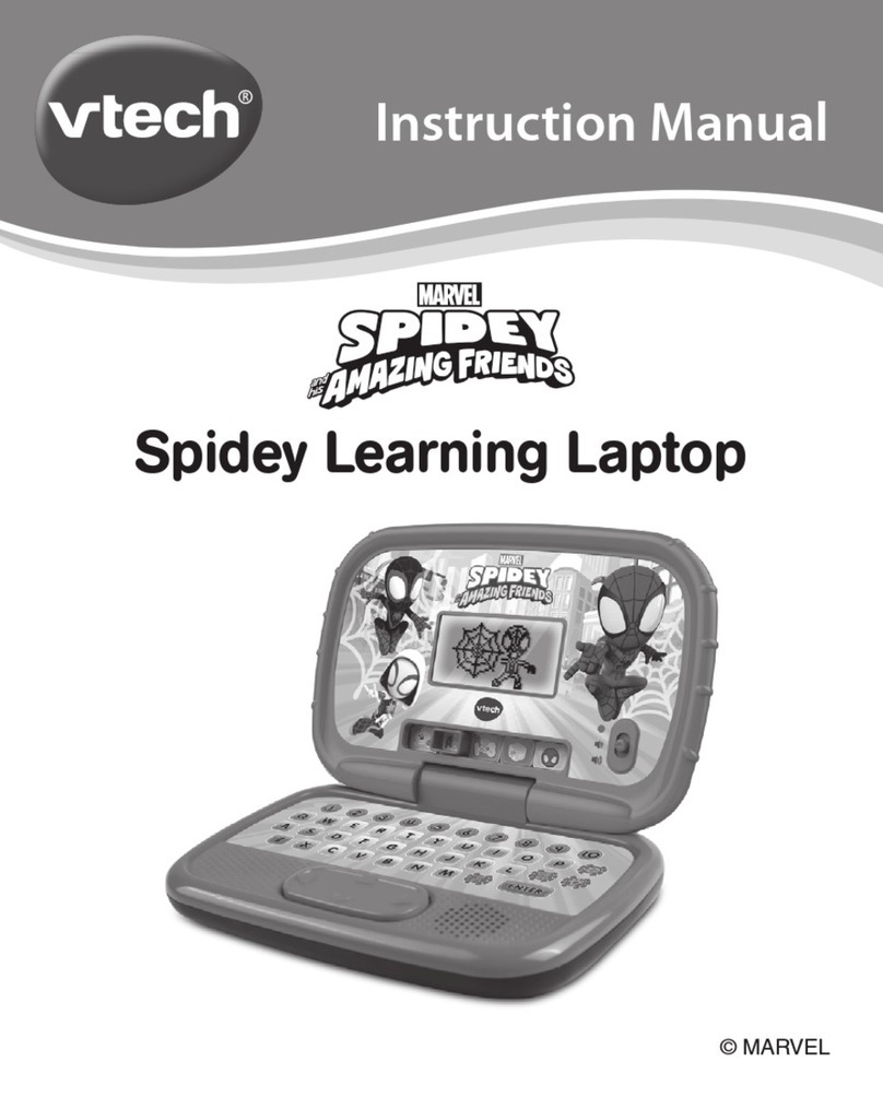 V-tech MARVEL SPIDEY and his AMAZING FRIENDS Spidey Learning... User manual