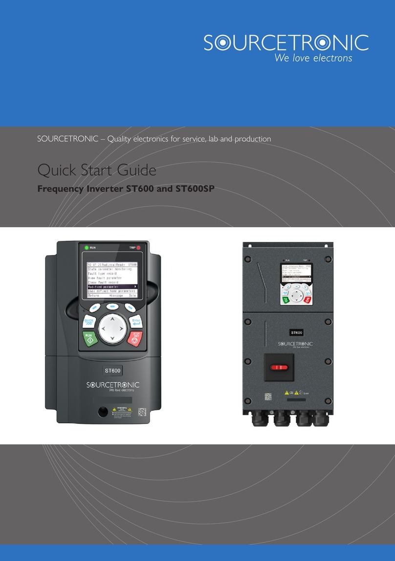 Sourcetronic ST600 Series quick start guide