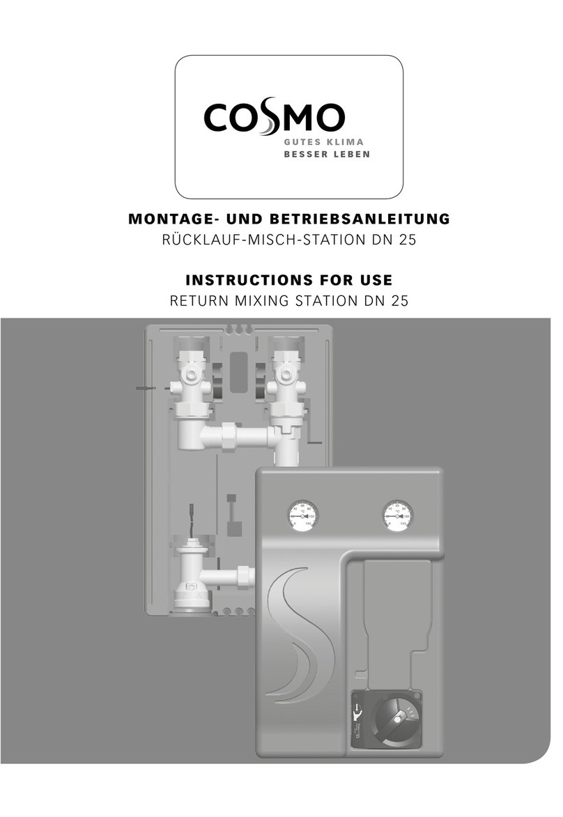 Cosmo DN 25 User manual