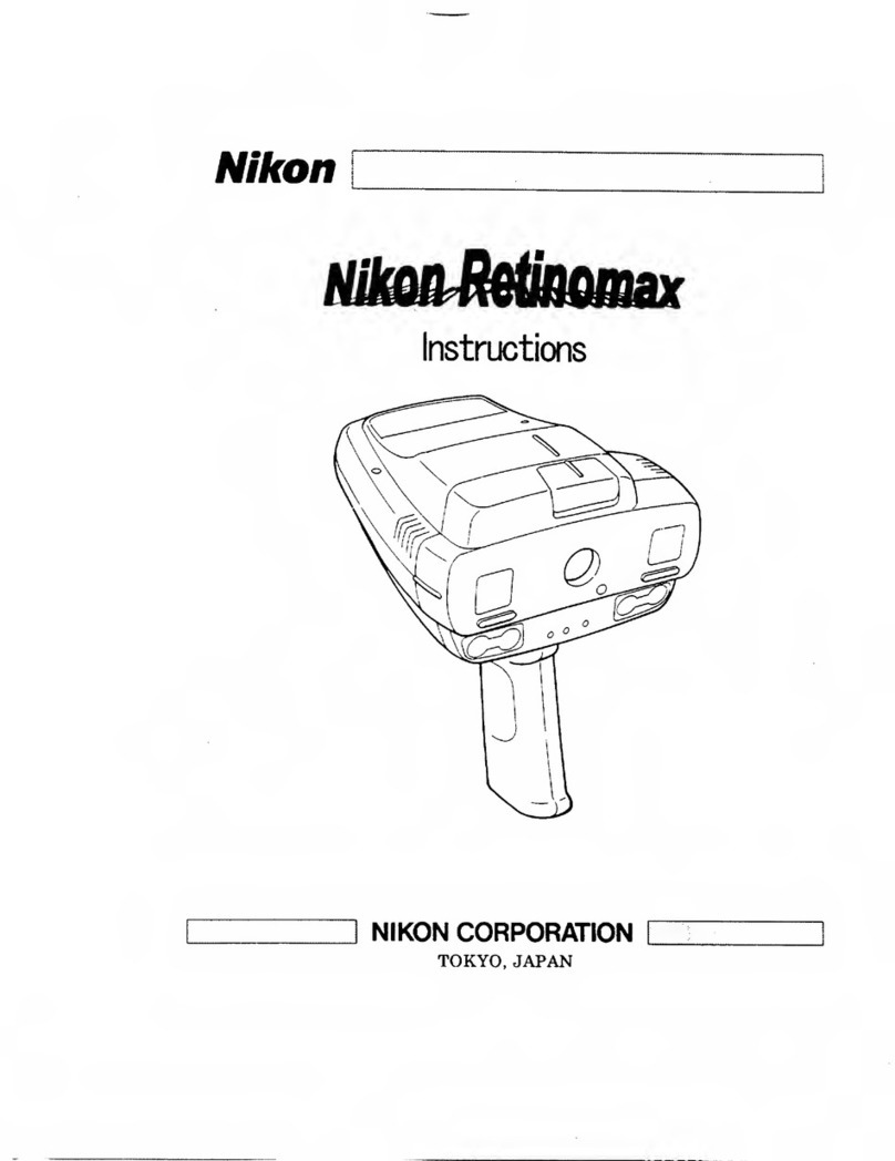 Nikon Retinomax User manual