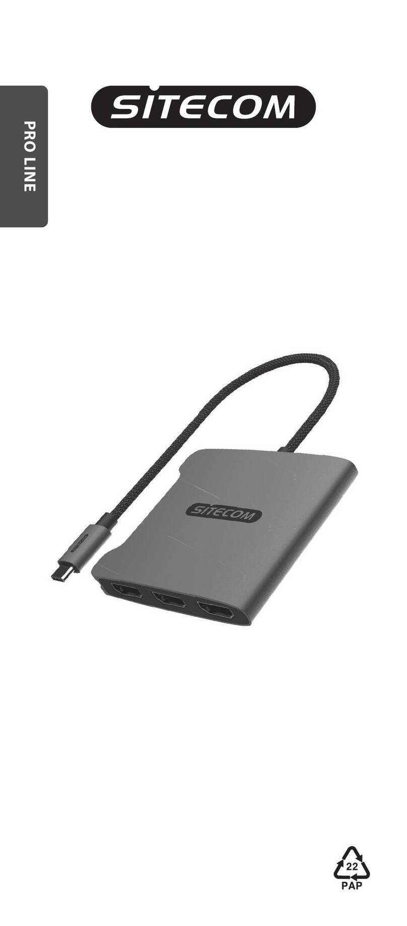 Sitecom PRO LINE AD-1018 User manual