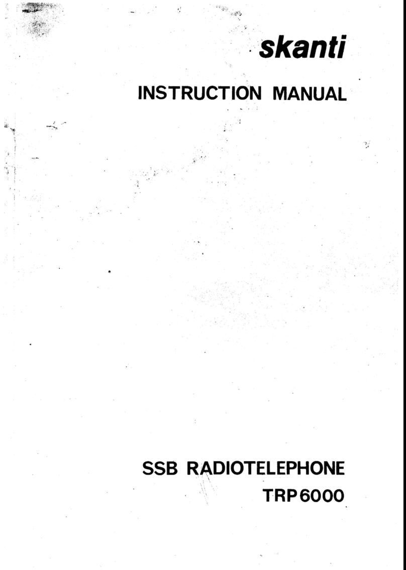Skanti TRP6000 instruction manual