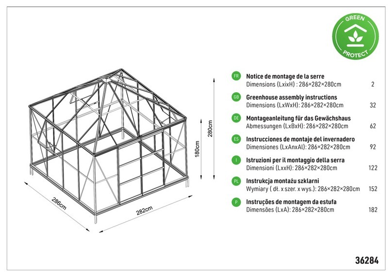 GREEN PROTECT 36284 Assembly instructions