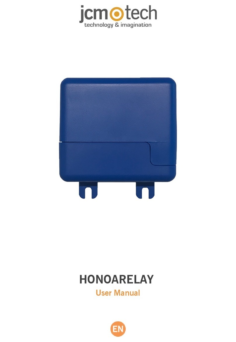 jcm-tech HONOARELAY User manual