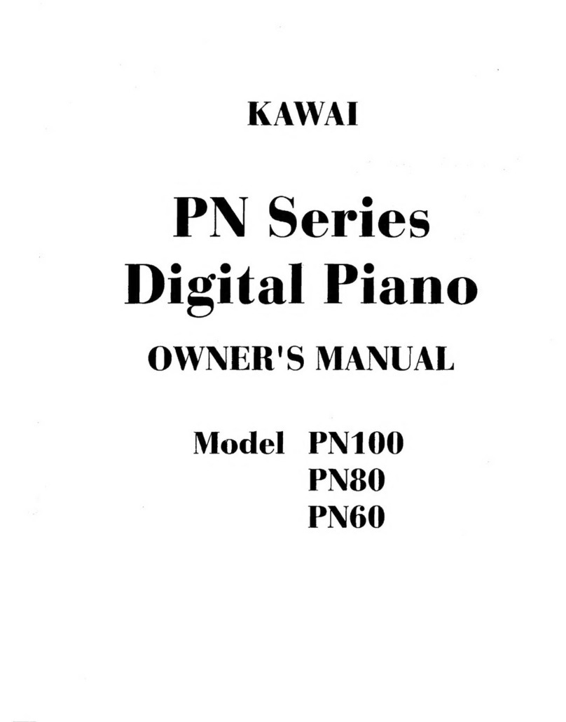 Kawai PN Series User manual