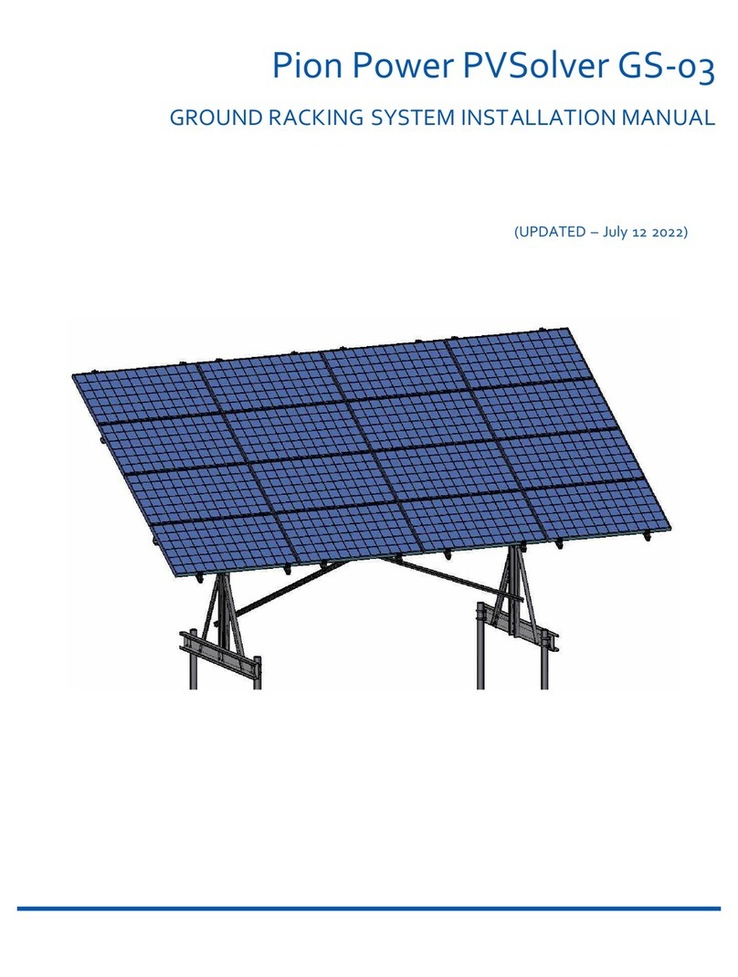 PION POWER PVSolver GS-03 installation manual