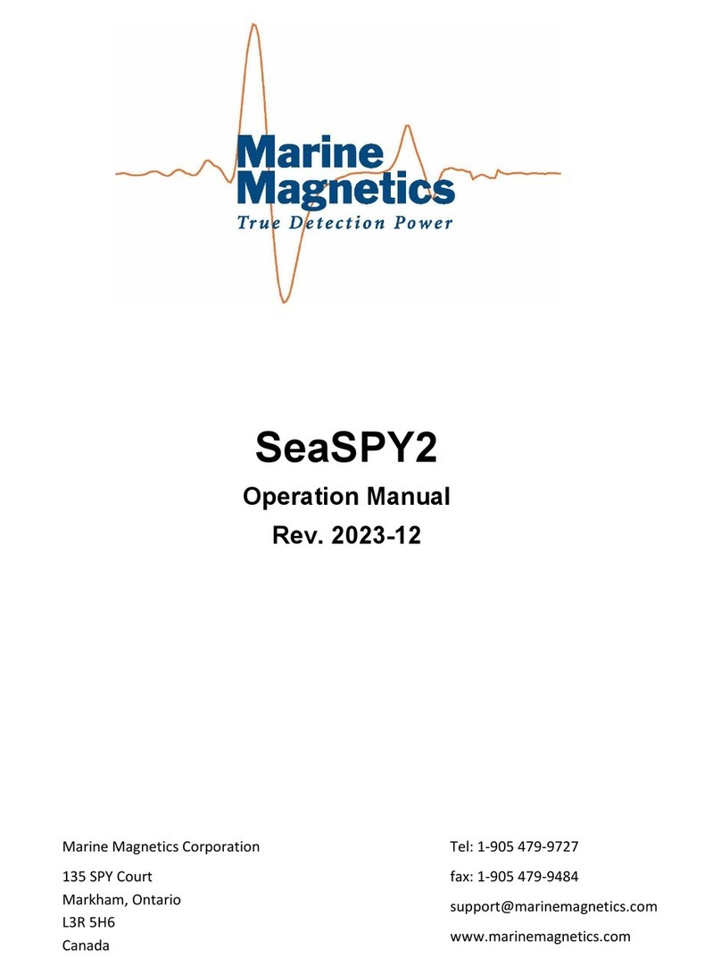 Marine Magnetics SeaSPY2 Operation manual