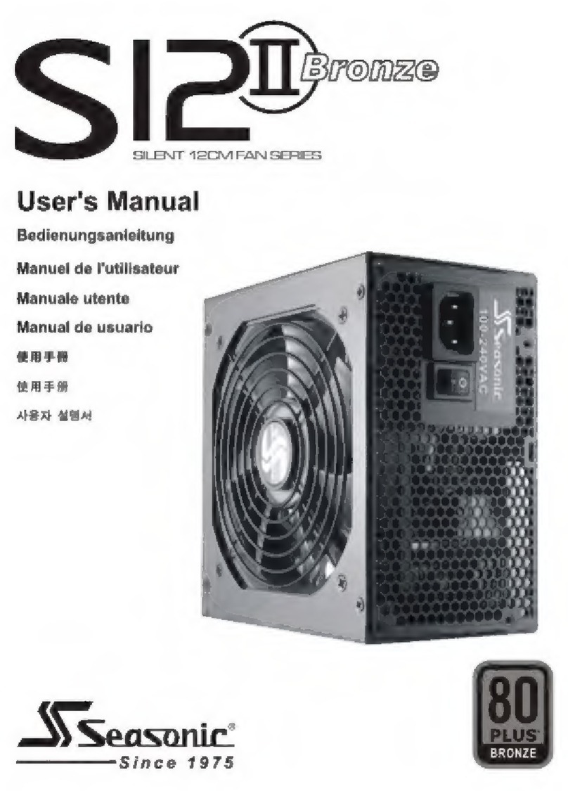 Seasonic SI2 II Bronze user manual