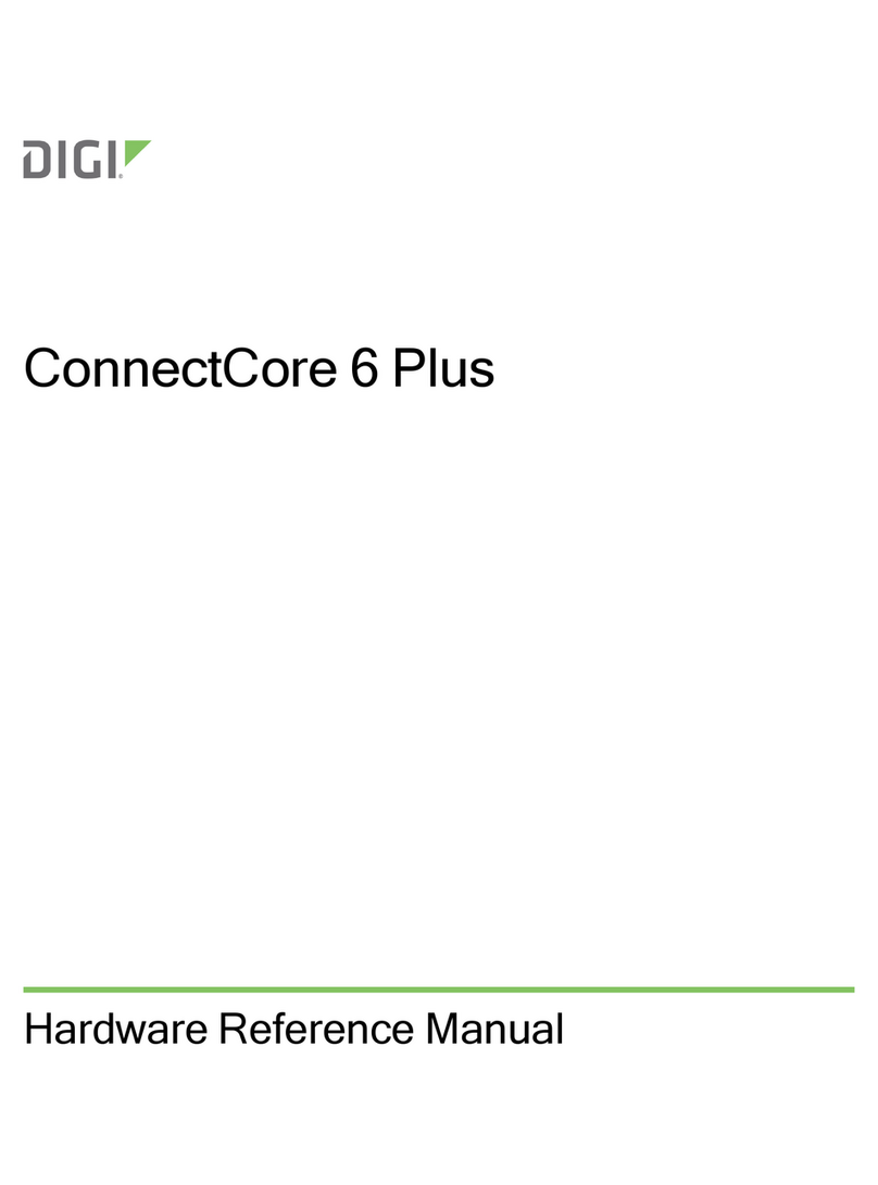 Digi ConnectCore 6 Plus Quick user guide
