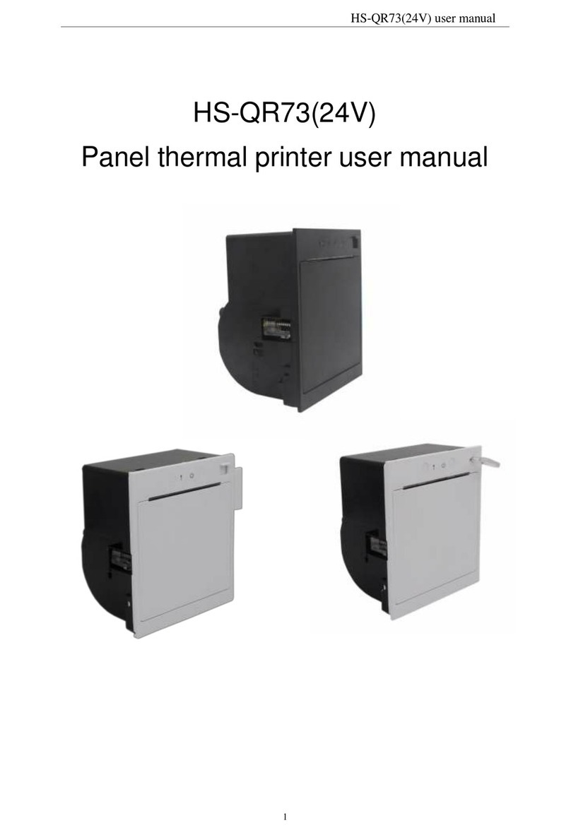 HSPos HS-QR73 User manual
