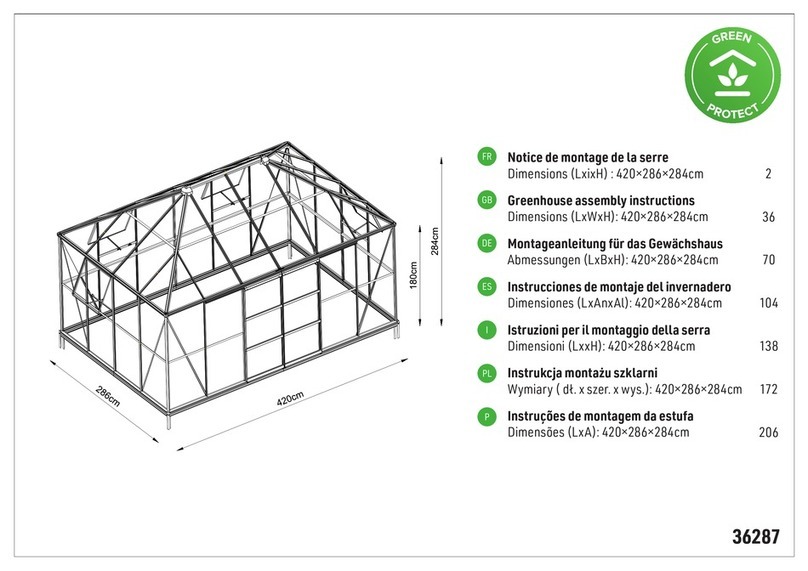 GREEN PROTECT 36287 Assembly instructions