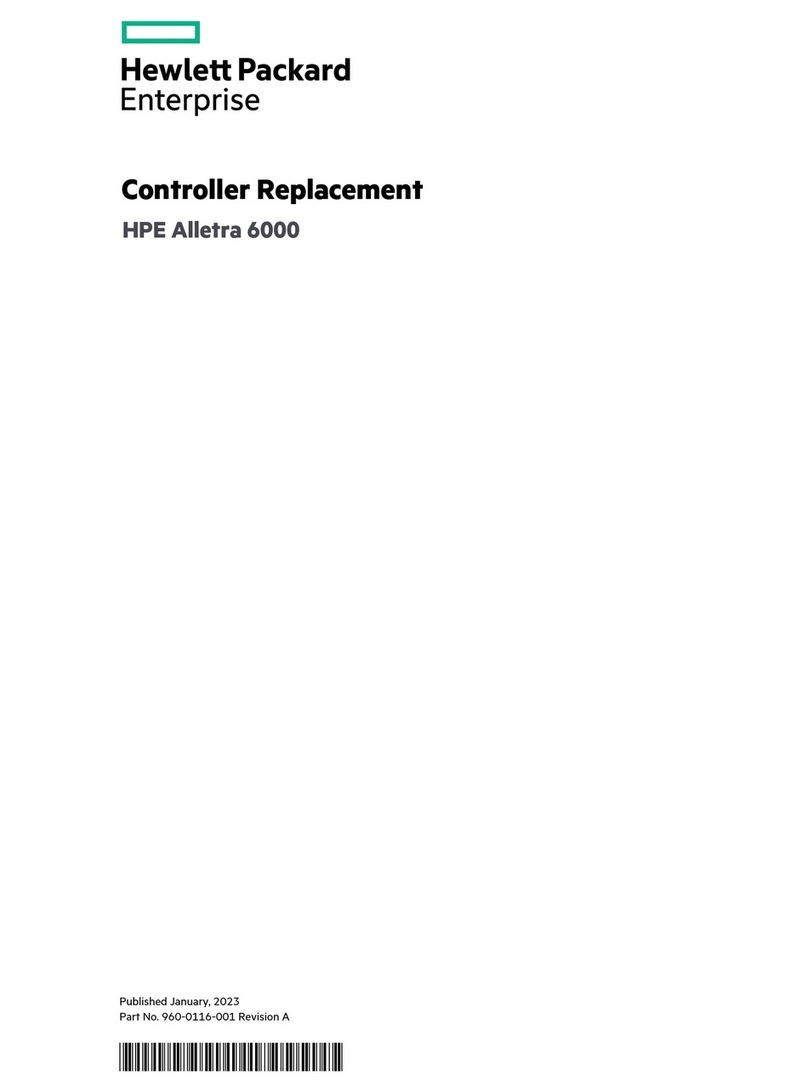 HPE Alletra 6000 Parts list manual