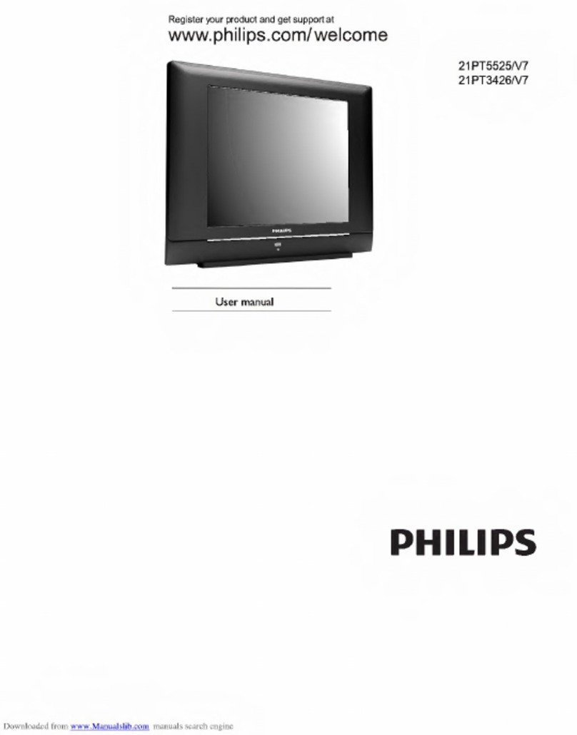 Philips 21PT5525/V7 User manual