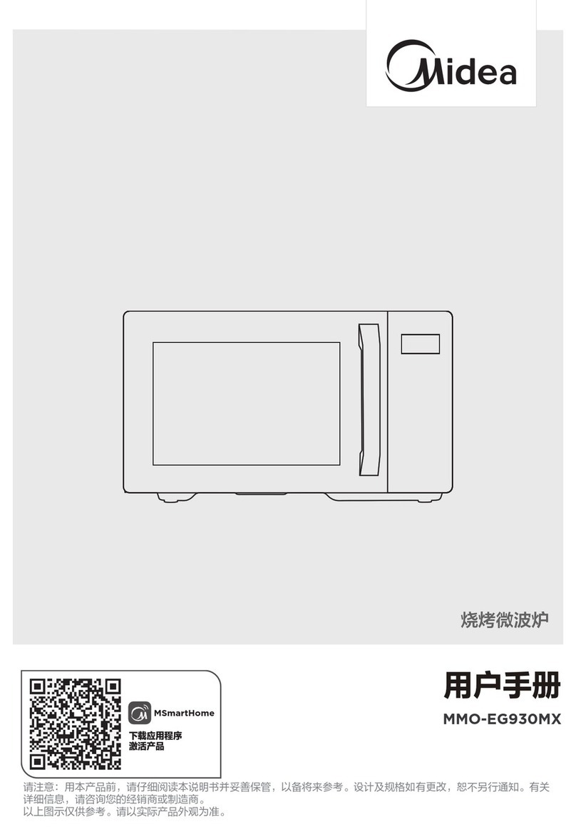 Midea MMO-EG930MX User manual