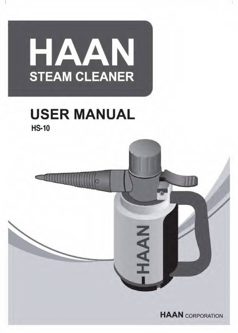 Haan Steamer Cleaner HS-10 user manual