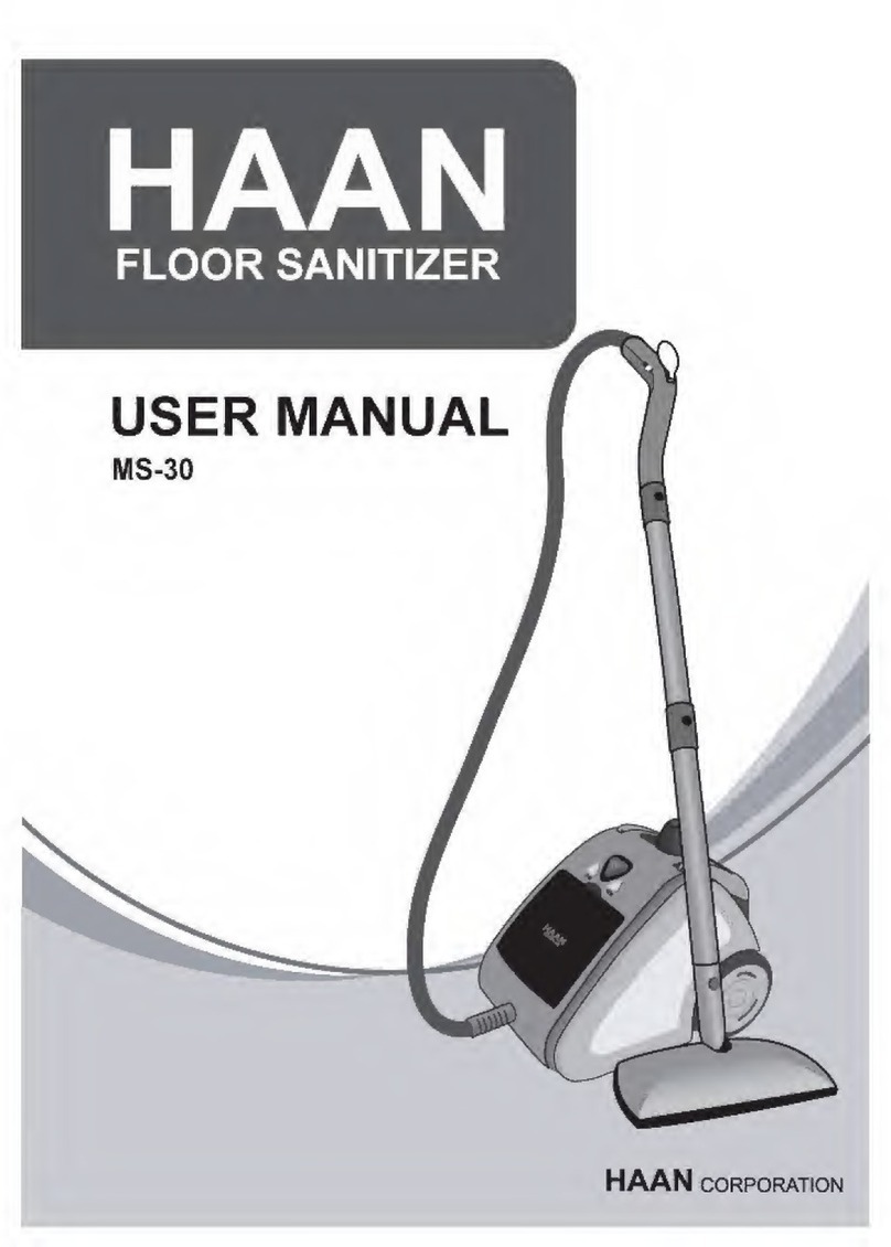 Haan Floor Sanitizer MS-30 user manual