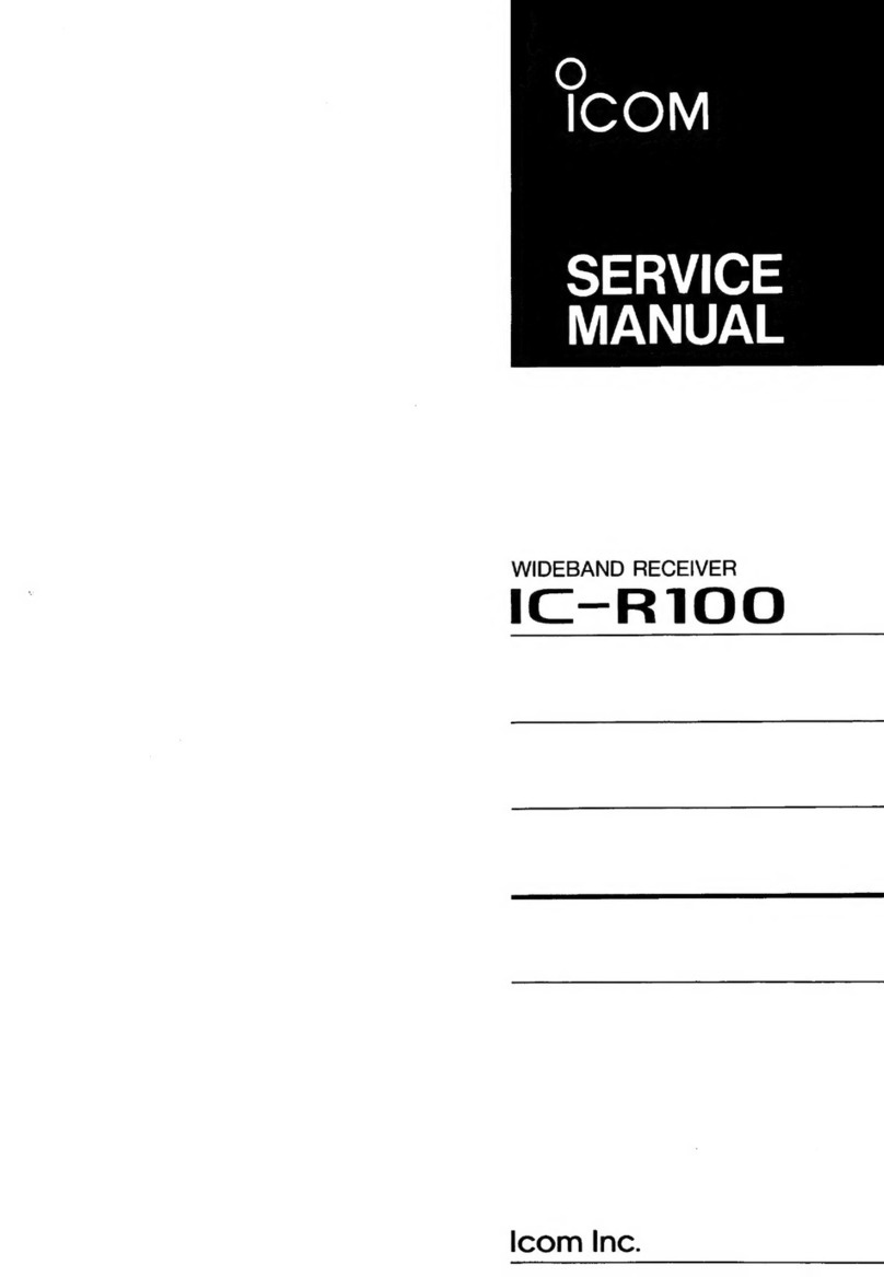 Icom IC-R100 User manual