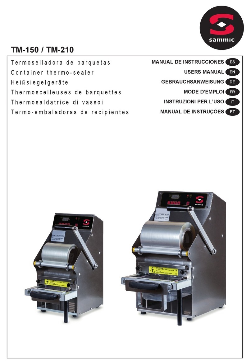 Sammic TM-150 user manual