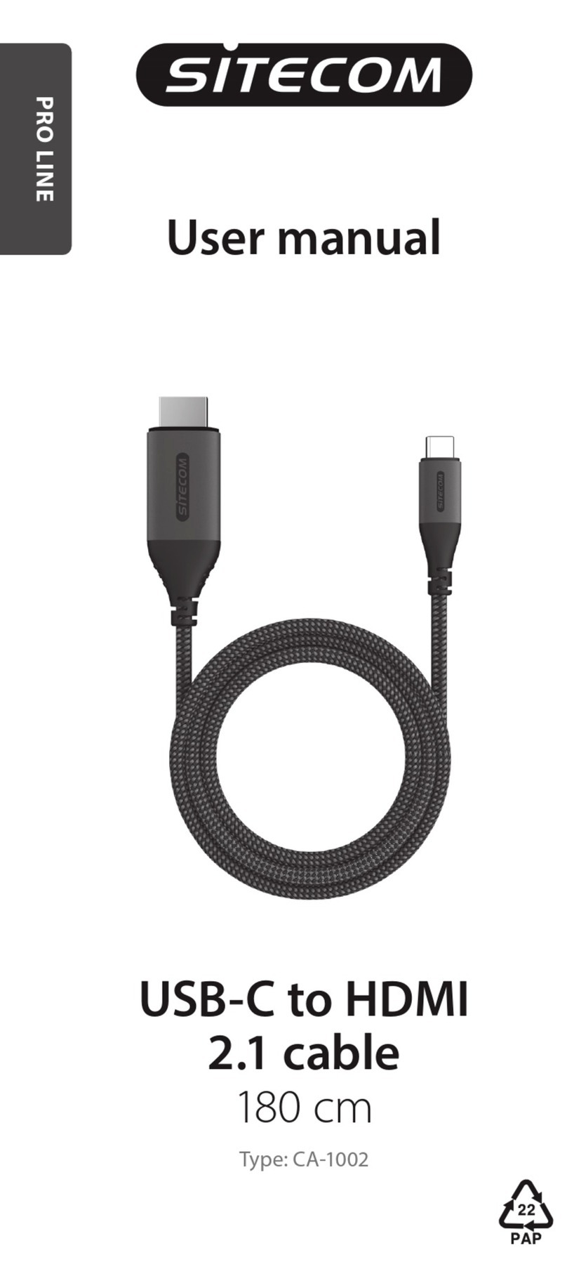 Sitecom PRO LINE CA-1002 user manual