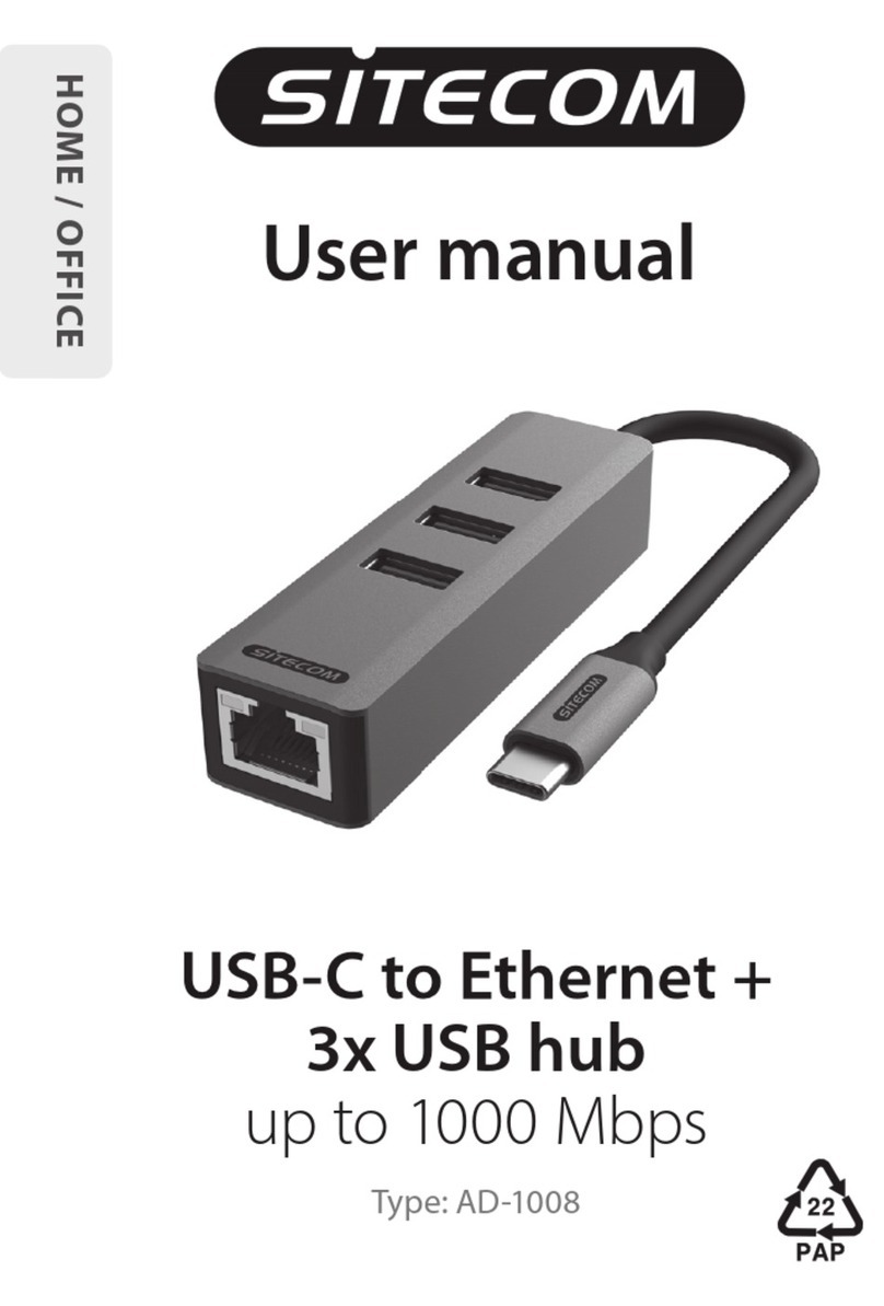 Sitecom AD-1008 User manual